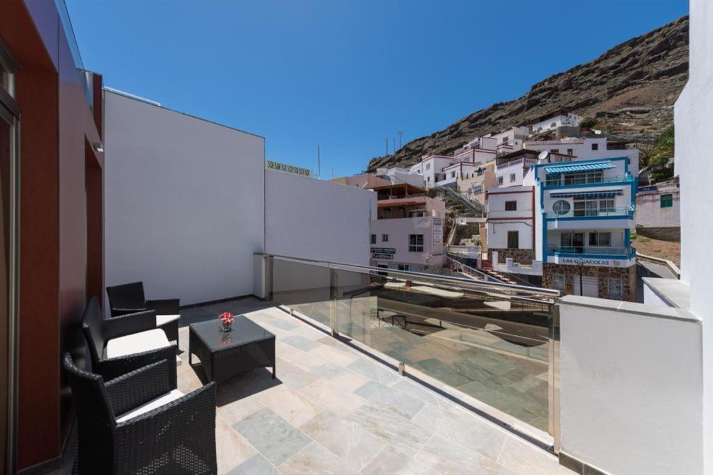 Ferienwohnung Billy'S Casa Christian Puerto De Mogan Exterior foto